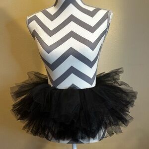 Black nylon TuTu